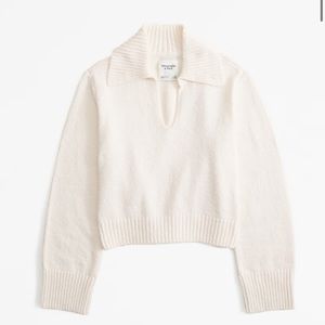 Abercrombie Notched Neck Sweater